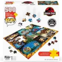 Funko Puzzles Enfants De 250 À 1000 Pièces|Puzzle 500 Pieces - Jurassic Park
