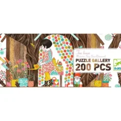 Djeco Puzzles Enfants De 50 À 249 Pièces|Puzzle 200 Pieces Gallery Tree House