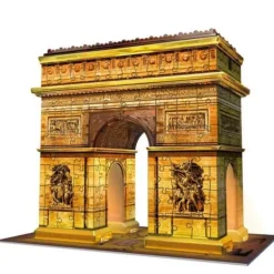 Ravensburger Puzzles 3D|Puzzle 3D Arc De Triomphe Night Edition