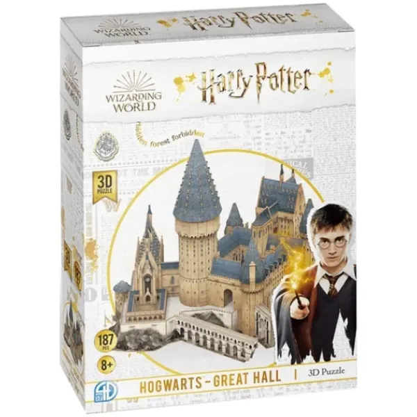 Asmodée Puzzles 3D|Puzzle 3D Harry Potter - Grande Salle Poudlard