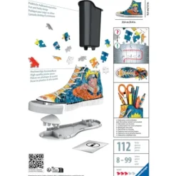 Ravensburger Puzzles 3D|Puzzle 3D Sneaker - Naruto