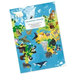 Janod Puzzles Enfants De 50 À 249 Pièces|Puzzle Educatif - Les Animaux 200 Pieces