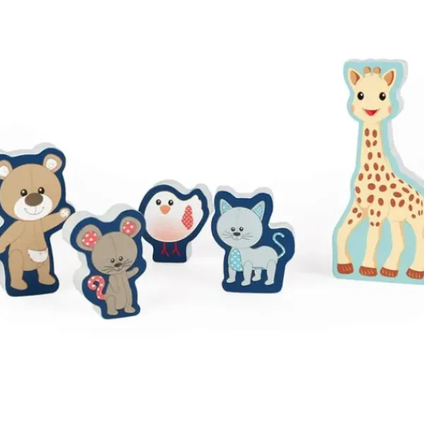 Janod Puzzles Bois|Puzzle En Bois Sophie La Girafe 5 Pieces