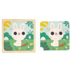 Janod Puzzles Bois|Puzzles En Bois 9 Pieces