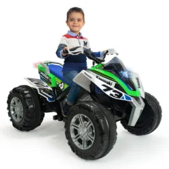 Injusa Quad Electrique 12 V Gm Kawasaki- Quads Électriques