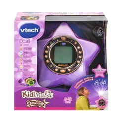 VTech Radio Réveil Projecteur Kidimagic Starlight Violet- Radios Réveil