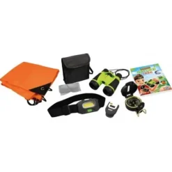 Buki Découverte De La Nature|Randonnee Nature - Jumelles Boussole Lampe Podometre Sac