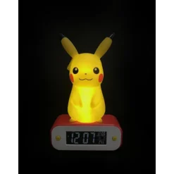 Teknofun Réveil Pikachu - Pokemon- Radios Réveil