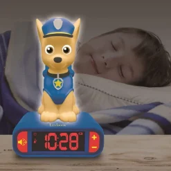 Lexibook Réveil Veilleuse Chase - Pat'Patrouille- Radios Réveil