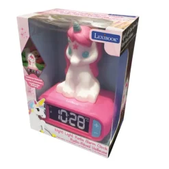 Lexibook Réveil Veilleuse Licorne 3 En 1- Radios Réveil