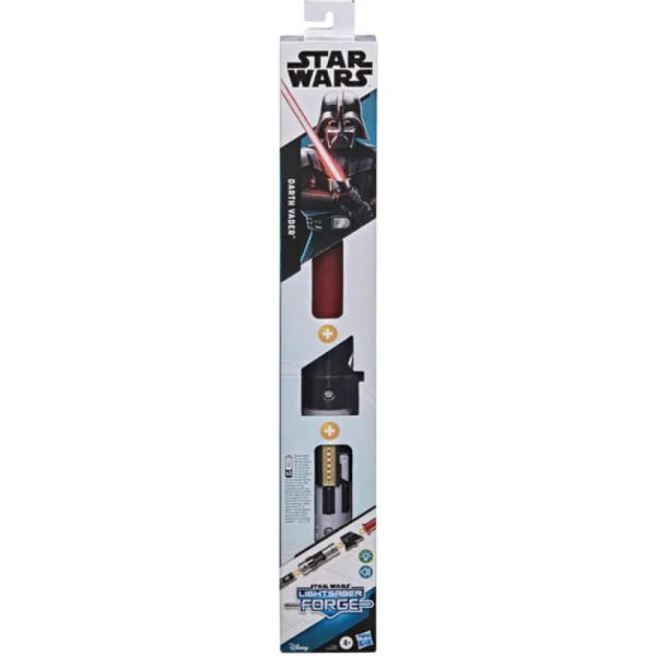 Hasbro Sabre Laser Electronique Personnalisable Dark Vador - Star Wars Lightsaber Forge- Accessoires Déguisements