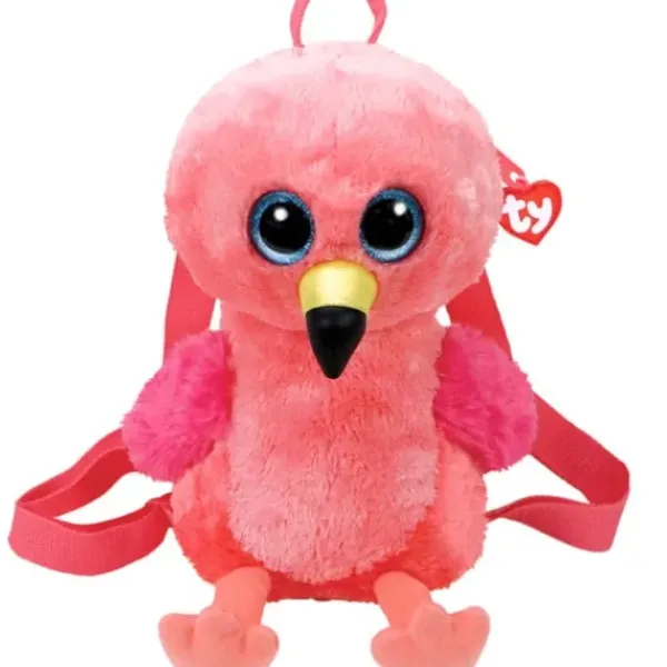 TY Peluches Porte-clés|Sac A Dos Peluche Gilda Le Flamant Rose
