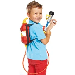 Simba Dickie Sam Le Pompier-Pistolet A Eau Reservoir A Dos- Pistolets À Eau