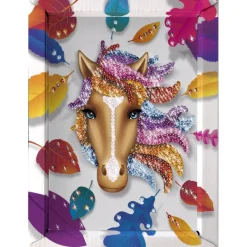 Lansay Sequins Cheval- Mosaïque, Sable Et Paillettes