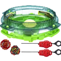Hasbro Set De Combat Interstellar Drop - Beyblade Burst Quaddrive- Jeux De Récréation