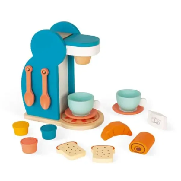 Janod Cuisine Et Dinette|Set Du Petit Dejeuner