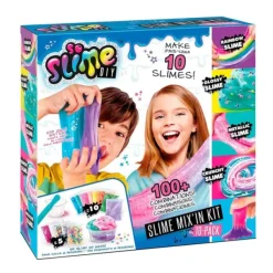 Canal Toys Slime Mix'In - Kit 10 Slimes- Pate À Modeler, Modelage Et Gravure