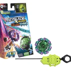 Hasbro Starter Pack Beyblade Burst Quadstrike - Toupie Et Lanceur- Jeux De Récréation