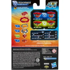 Hasbro Starter Pack Beyblade Burst Quadstrike - Toupie Stellar Hyperion H8 Et Lanceur- Jeux De Récréation