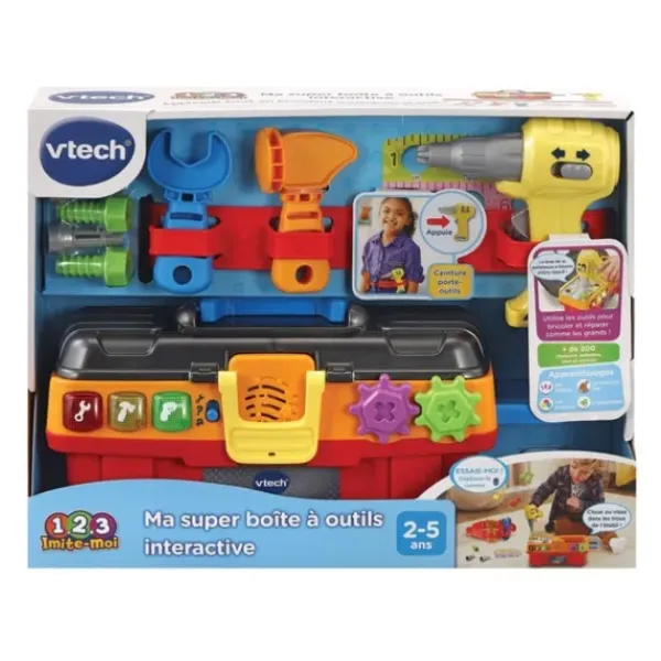 VTech Faire Comme Les Grands|Super Boite A Outils Interactive