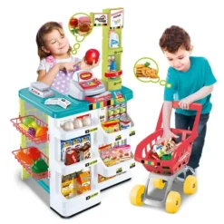 Funny Home Faire Comme Les Grands|Super Marchande Et Chariot De Courses