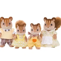 Sylvanian Families Heros & Univers|- 4172 - La Famille Ecureuil Roux