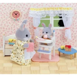 Sylvanian Families Mondes Imaginaires|-5221-Chaise Haute Pour Bebe