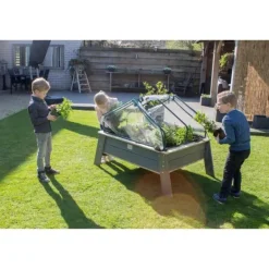 Exit Toys Table Jardiniere En Bois Xl- Jeux Et Outils De Jardinage