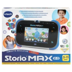 VTech Tablette Storio Max 2.0 5" Bleue- Tablettes Et Téléphones