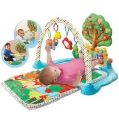 VTech Tapis D'éveil Jardin Enchante Des P'Tits Copains- Tapis D'éveil