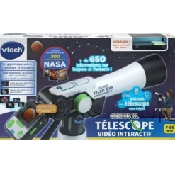 VTech Jeux Scientifiques|Telescope Video Interactif - Genius Xl