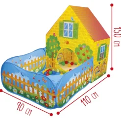 SUN and SPORT Tente De Jardin A Balles- Cabanes Et Maisonnettes