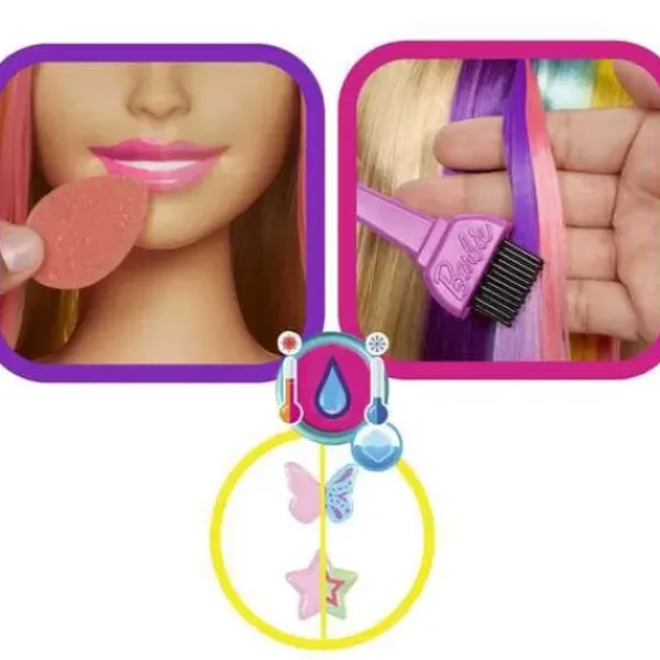 Mattel Têtes À Coiffer|Tete A Coiffer Barbie - Blonde