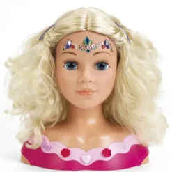 Miss Fashion Têtes À Coiffer|Tete A Coiffer Et A Maquiller Avec Accessoires Et Stickers - 33 Cm