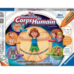 Ravensburger Ordinateurs Et Jeux Interactifs|Tiptoi® - A La Découverte Du Corps Humain