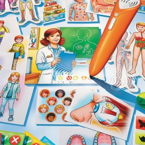 Ravensburger Ordinateurs Et Jeux Interactifs|Tiptoi® - A La Découverte Du Corps Humain