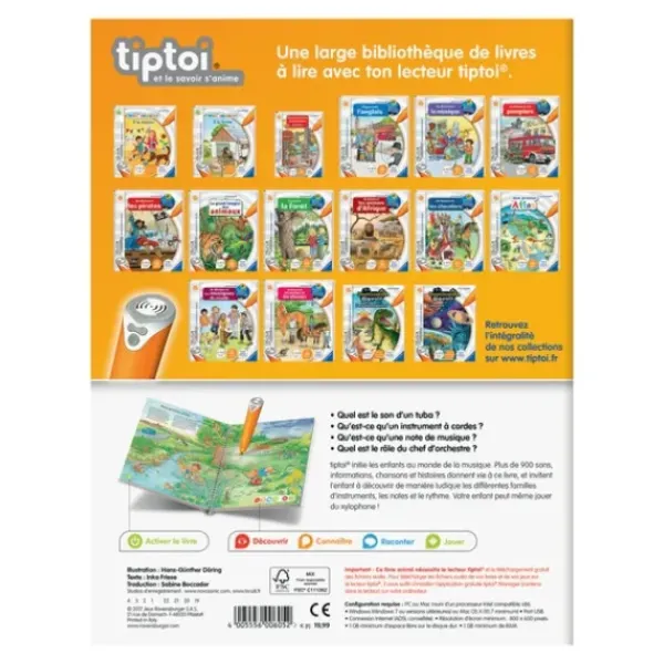 Ravensburger Découvrir Le Monde|Tiptoi® - Je Découvre La Musique