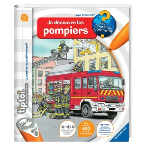 Ravensburger Découvrir Le Monde|Tiptoi® - Je Découvre Les Pompiers