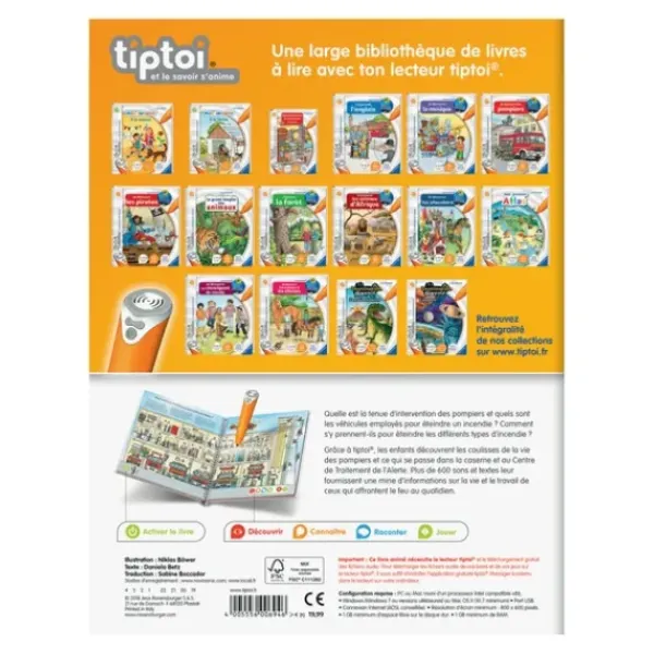 Ravensburger Découvrir Le Monde|Tiptoi® - Je Découvre Les Pompiers