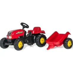 Rolly Toys Tracteur A Pedales Rollykid-X- Tracteurs À Pédales