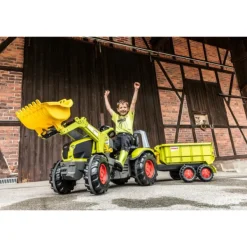 Rolly Toys Tracteur A Pedales Rollyx-Trac Claas Premium- Tracteurs À Pédales