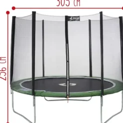 SUN and SPORT Trampolines|Trampoline 244 Cm Avec Filet