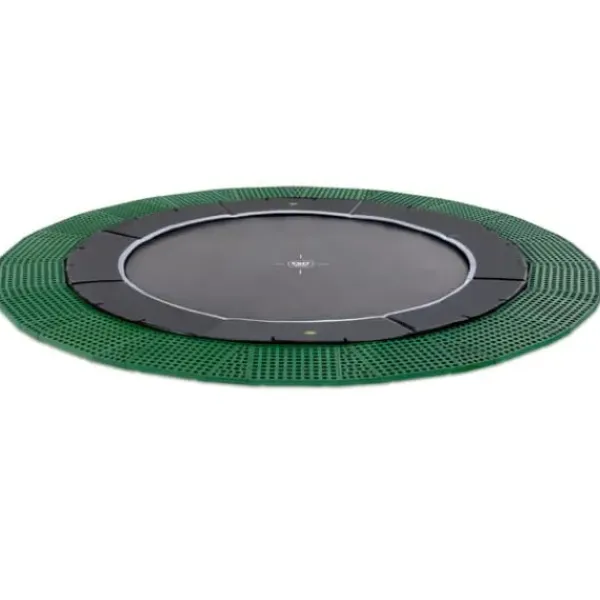Exit Toys Trampolines|Trampoline Silhouette Enterre 153 X 214 Cm Noir