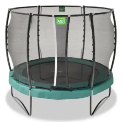 Exit Toys Trampolines|Trampoline Tiggy Junior Avec Support 140 Cm Gris/Noir