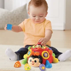 VTech Trieur De Formes - Super Coccinelle Des Formes- Jouets À Emboîter, À Empiler