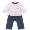 Corolle Accessoires Poupées|T-Shirt Et Pantalon Bords De Loire - Poupee Ma 36 Cm