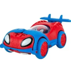 Jazwares Autres Puzzles|Vehicule 2 En 1 Flip And Jet - Marvel Spidey And His Amazing Friends
