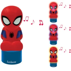 Lexibook Veilleuse Enceinte Musicale - Spider-Man- Veilleuses