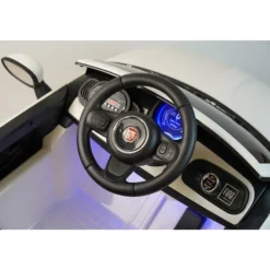 Multimec Voiture Electrique Fiat 500 12V- Voitures Électriques