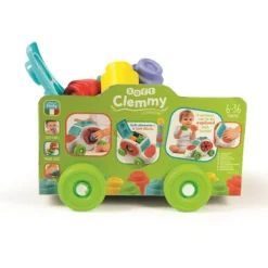 Clementoni Voiture Sensorielle D'éveil - Clemmy- Jouets À Emboîter, À Empiler